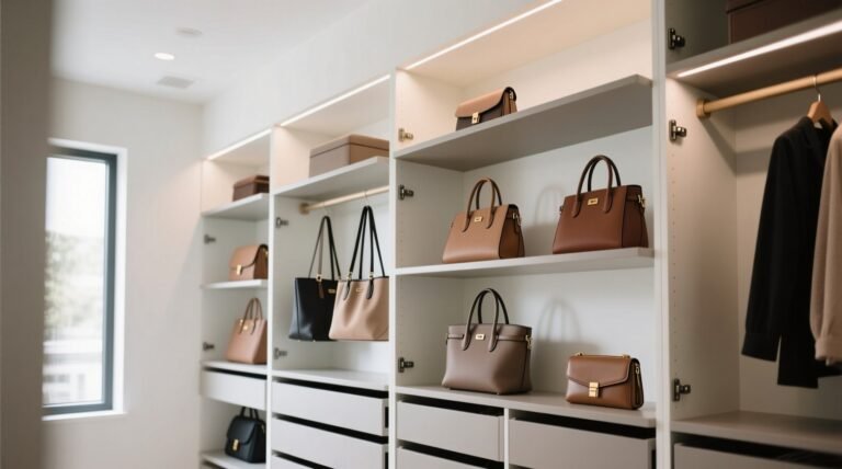Clever handbag storage solutions science backed space smart systems.jpg