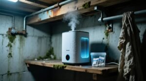 Closet dehumidifier vs silica gel in basements.jpg