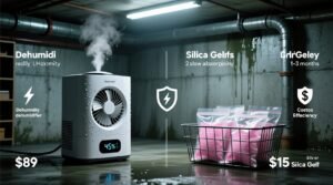Closet dehumidifiers vs silica gel which wins in humid basements.jpg
