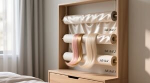Closet drawer hair extension storage.jpg