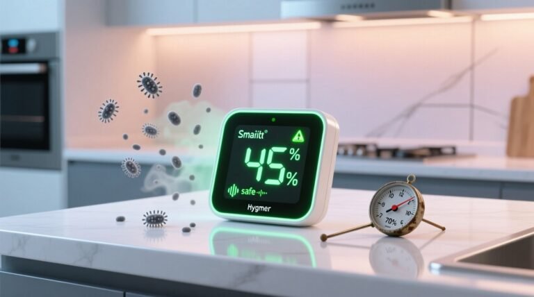 Closet humidity monitor vs hygrometer sticker.jpg