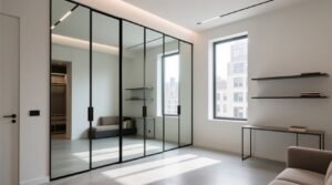 Closet mirror doors vs leaning mirror studio space truth.jpg