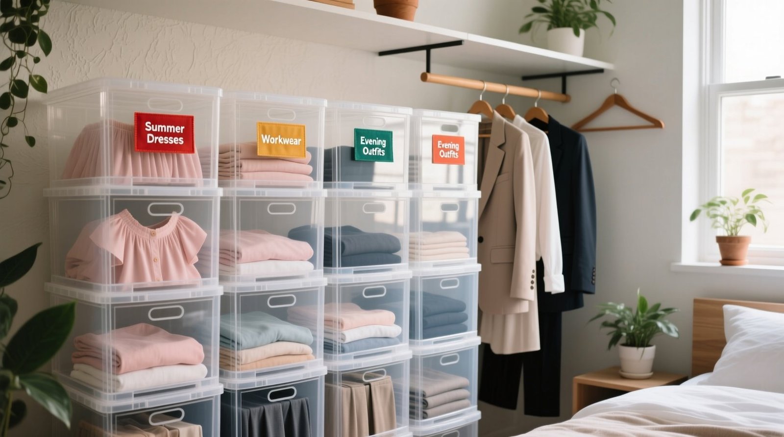 Closet organization tips acrylic bins beat fabric cubes.jpg