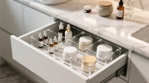 Closet organization tips acrylic vs foam for skincare.jpg