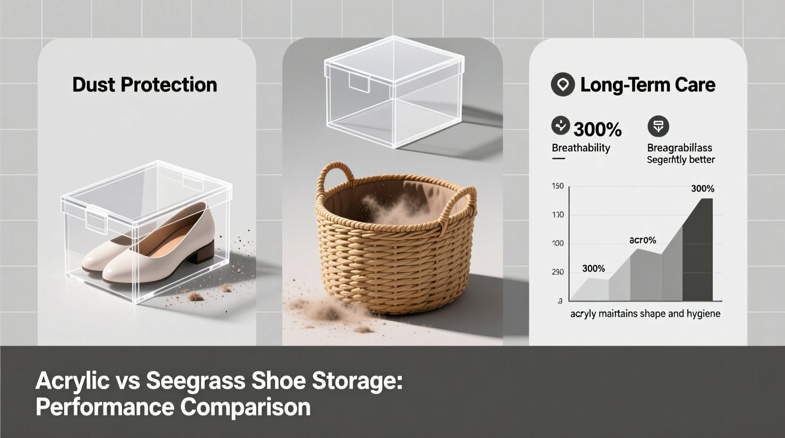 Closet organization tips acrylic vs seagrass for dust control.jpg