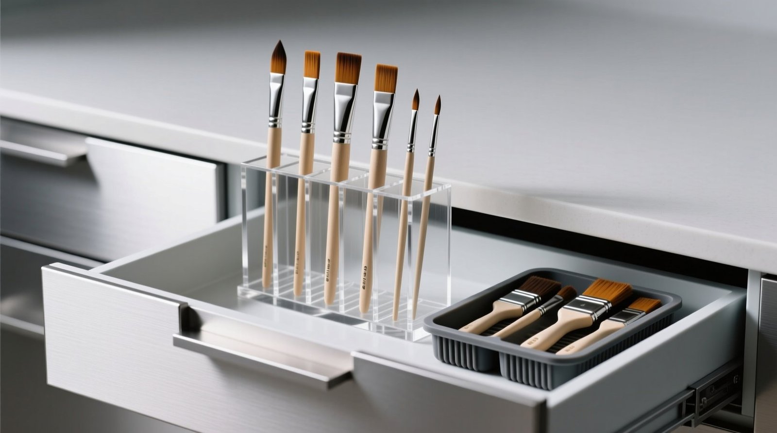 Closet organization tips acrylic vs silicone for brush stability.jpg