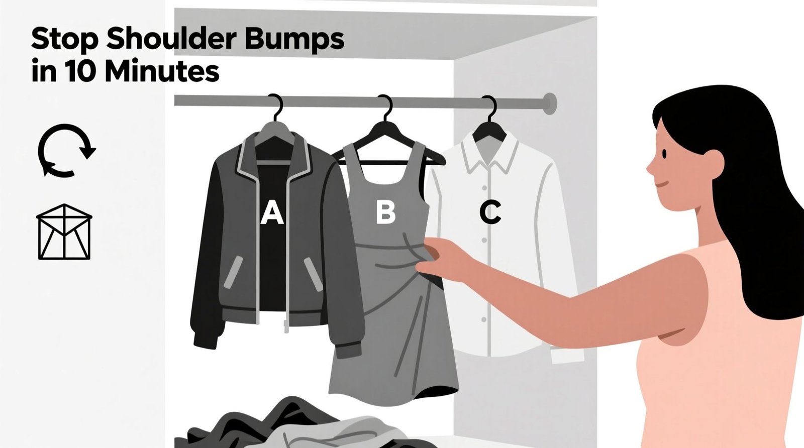 Closet organization tips acrylic vs velvet hangers debunked.jpg