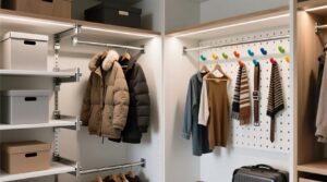 Closet organization tips adjustable brackets vs pegboard.jpg