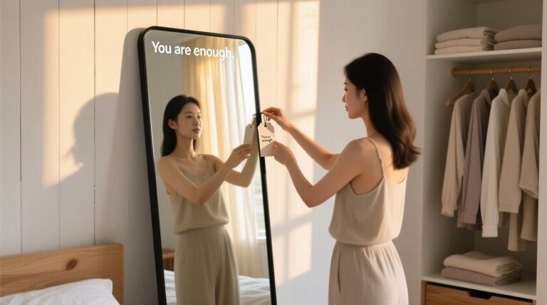 Closet organization tips affirmation mirrors vs acrylic tags.jpg