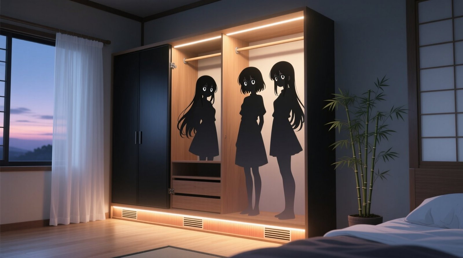 Closet organization tips anime figure lighting safely.jpg