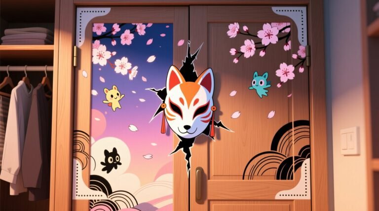 Closet organization tips anime scrolls vs framed posters.jpg