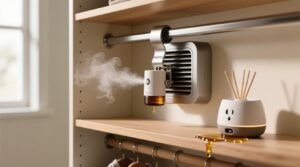 Closet organization tips aromatherapy vent clip safety.jpg