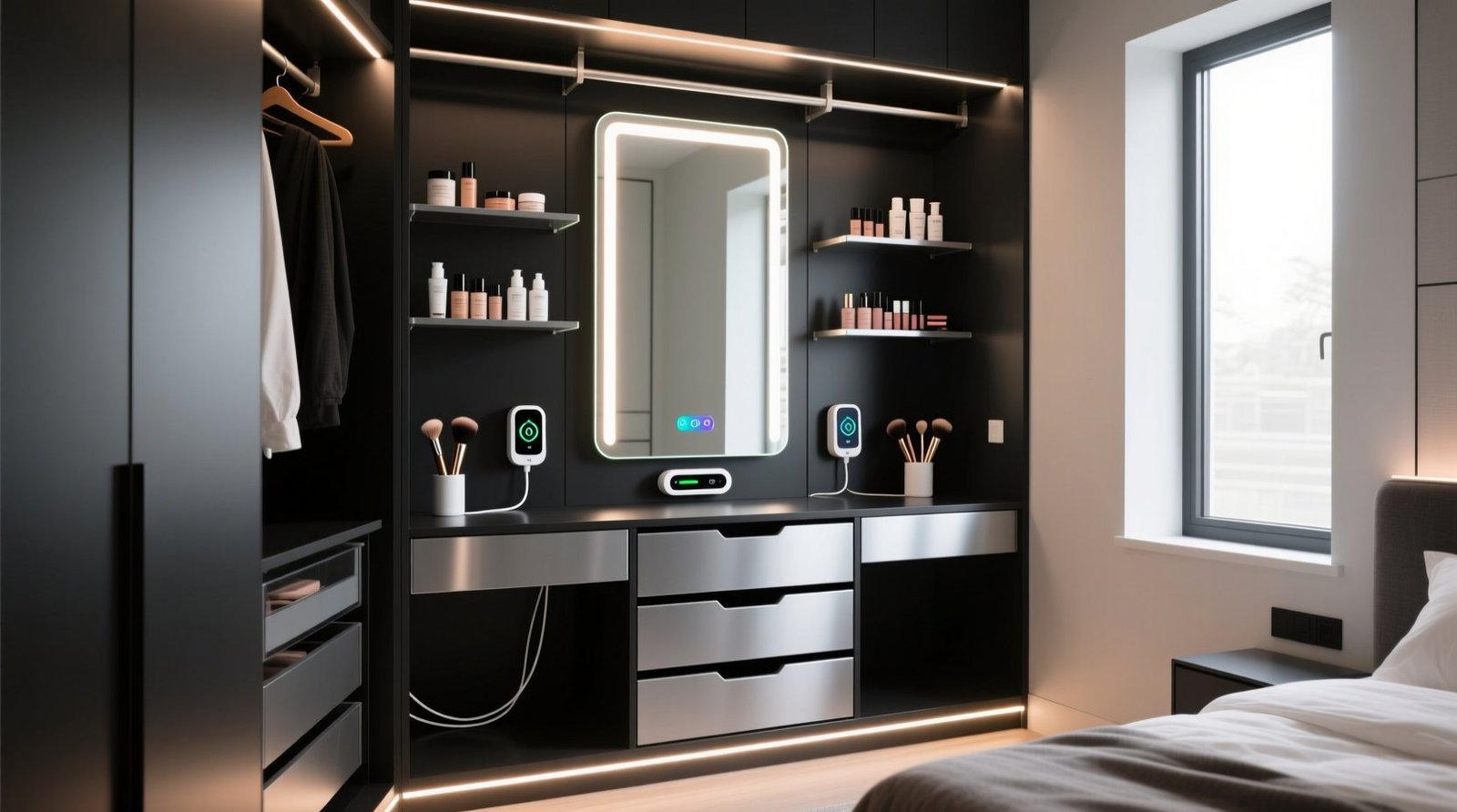 Closet organization tips beauty command center.jpg