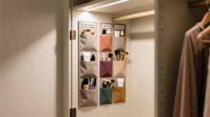 Closet organization tips beauty tools by frequency.jpg