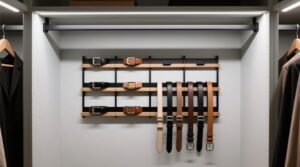 Closet organization tips belt storage that works.jpg