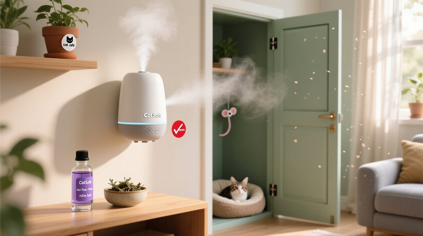 Closet organization tips cat safe aromatherapy.jpg