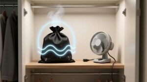 Closet organization tips charcoal bags vs fans for mildew.jpg