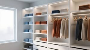 Closet organization tips color psychology white shelves.jpg