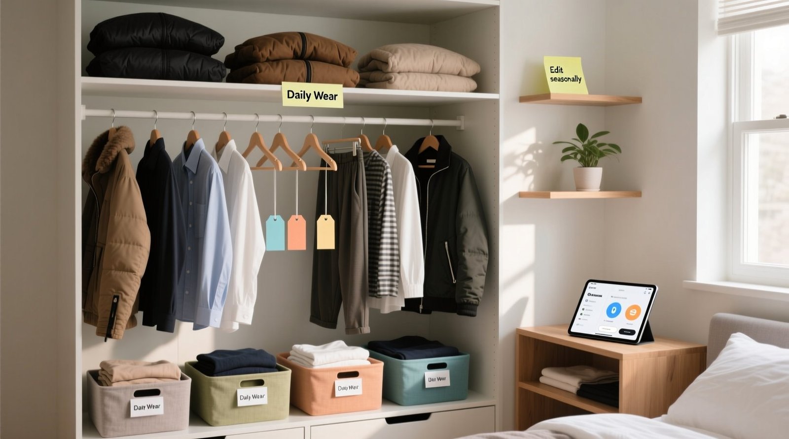 Closet organization tips digital app or physical labels.jpg