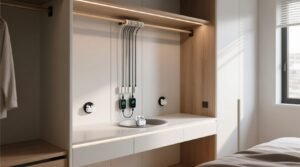 Closet organization tips earbuds dock integration.jpg