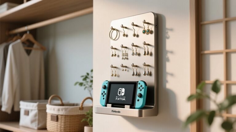 Closet organization tips earring display with switch dock.jpg