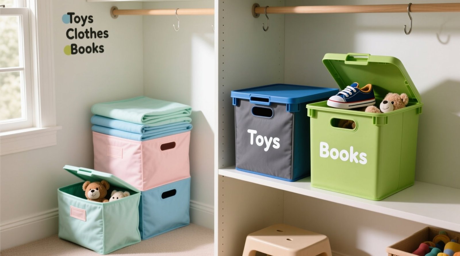 Closet organization tips fabric bins vs plastic cubes.jpg