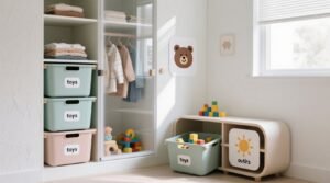 Closet organization tips fabric vs plastic for toddlers.jpg