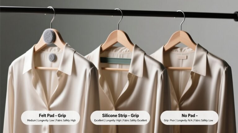 Closet organization tips felt pads vs silicone strips.jpg