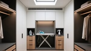 Closet organization tips fire safe mini ironing station.jpg