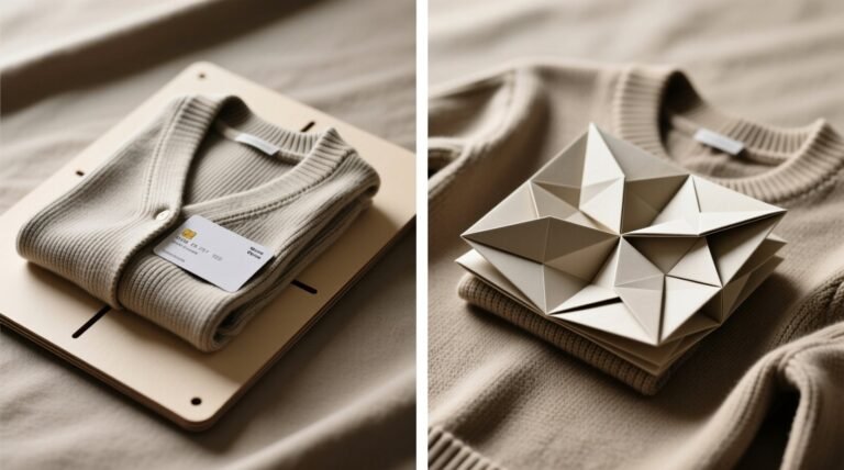 Closet organization tips folding board vs origami for cardigans.jpg