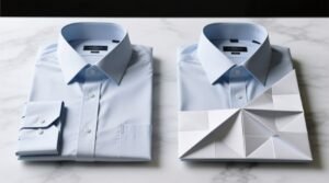 Closet organization tips folding board vs origami for crisp shirts.jpg