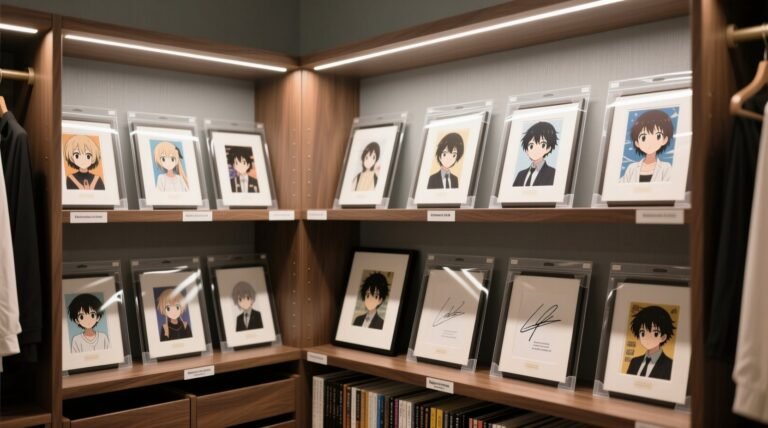 Closet organization tips for anime fanart prints.jpg