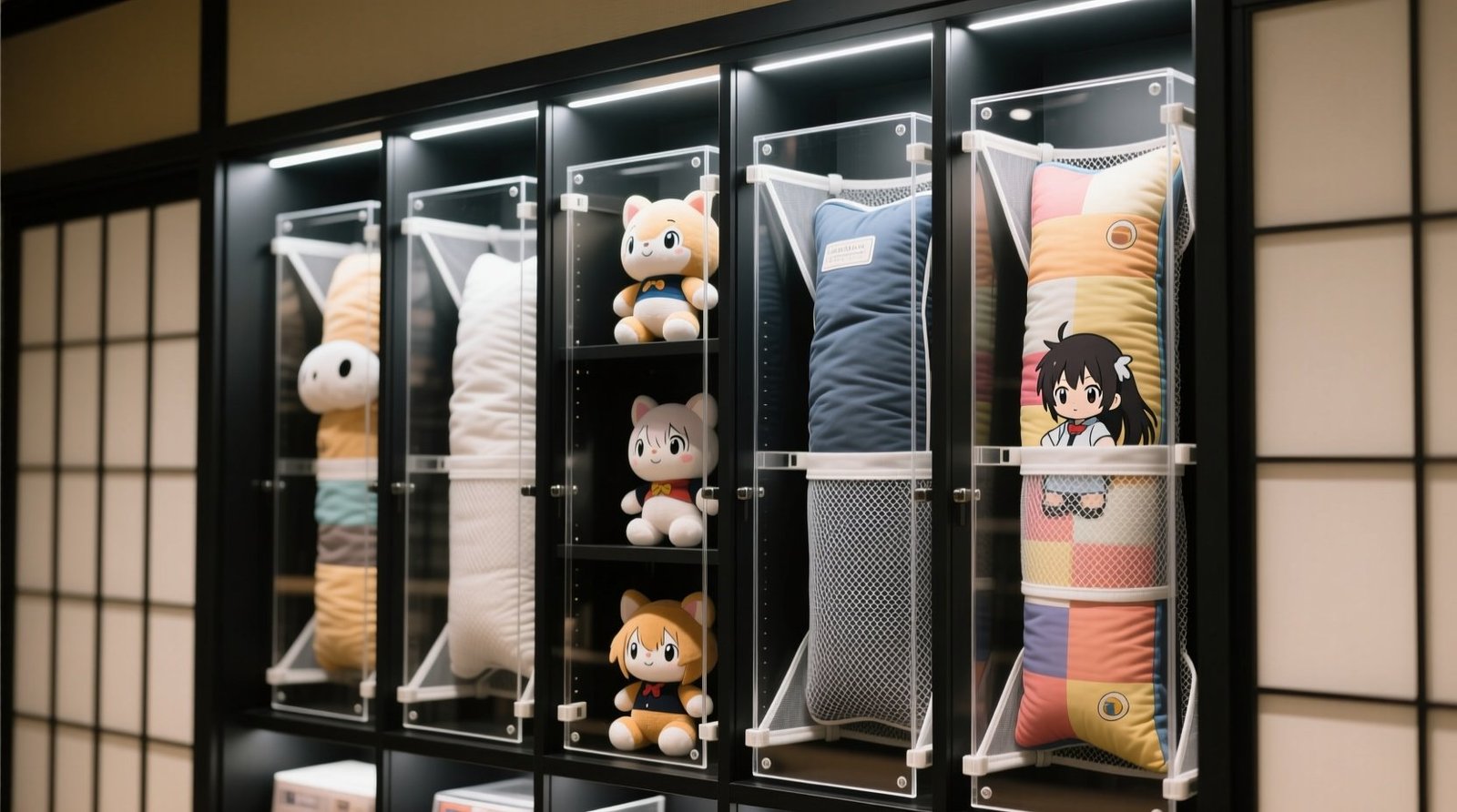 Closet organization tips for anime plushies dakimakura covers.jpg