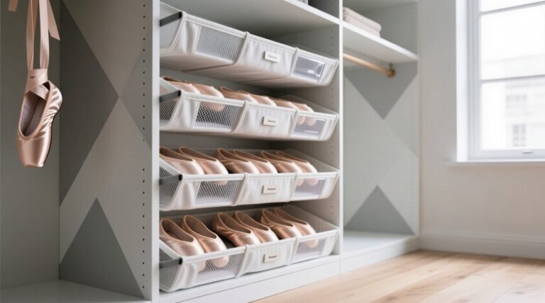 Closet organization tips for ballet flats pointe shoes.jpg