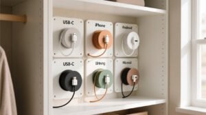 Closet organization tips for beauty device cords.jpg