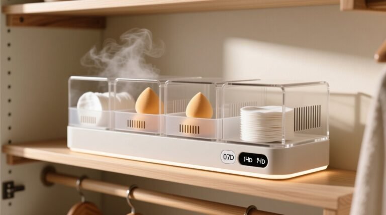 Closet organization tips for beauty sponges cotton rounds.jpg