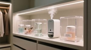 Closet organization tips for beauty tool sanitizers.jpg