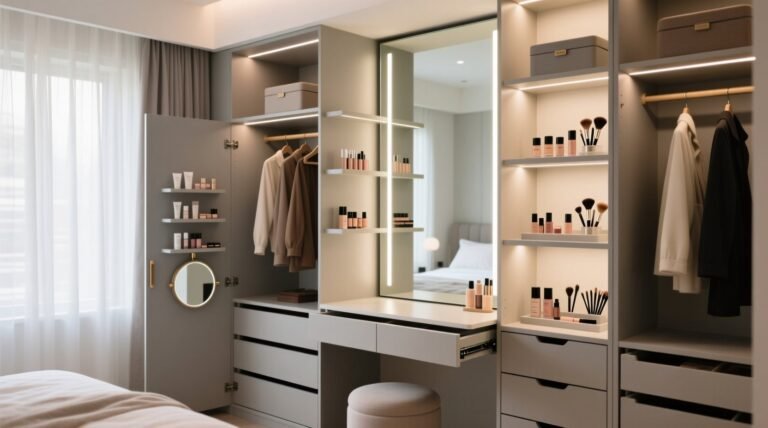 Closet organization tips for beauty tools.jpg