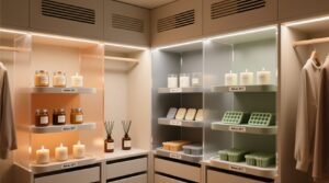 Closet organization tips for candles wax melts.jpg