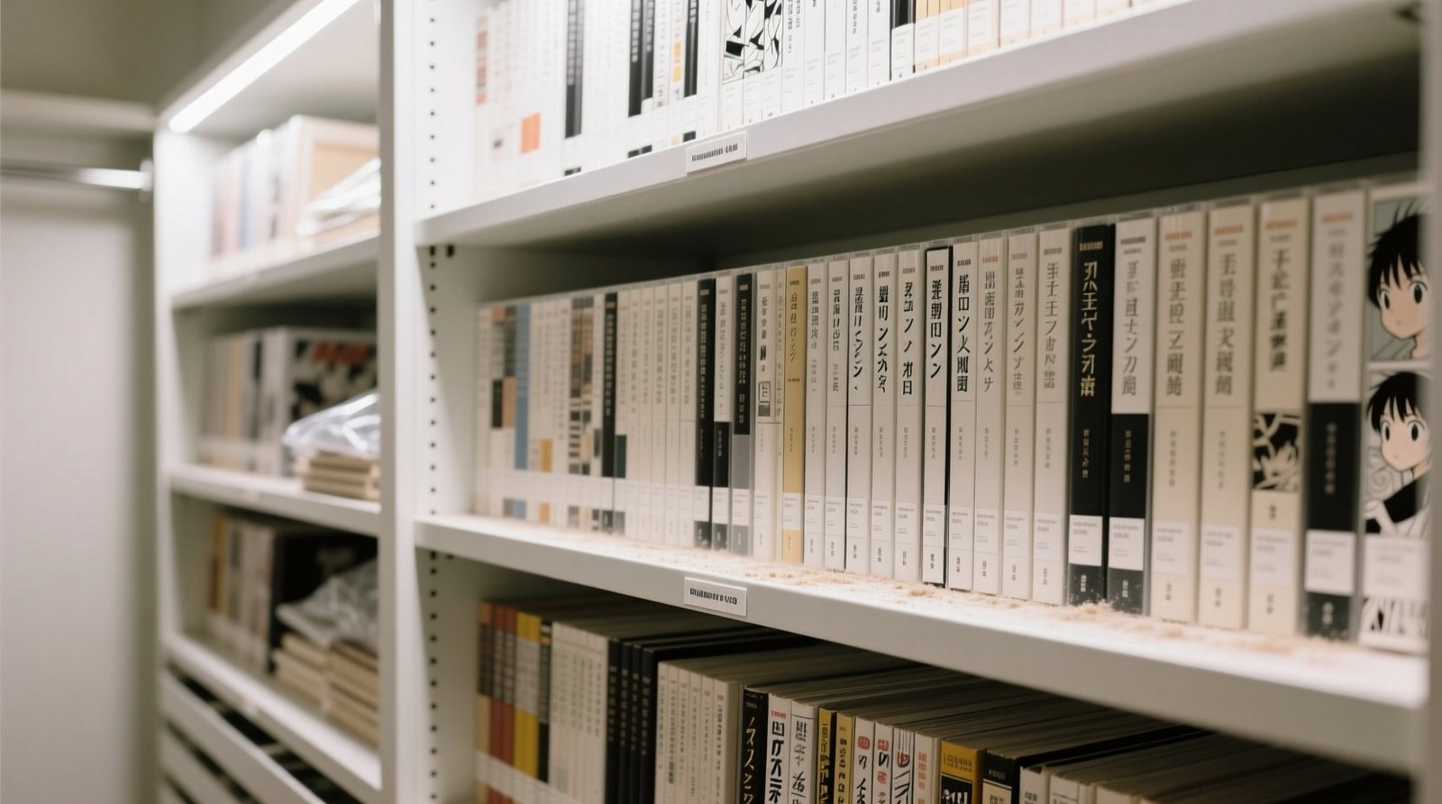 Closet organization tips for collectible manga.jpg