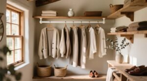 Closet organization tips for cottagecore minimalism.jpg