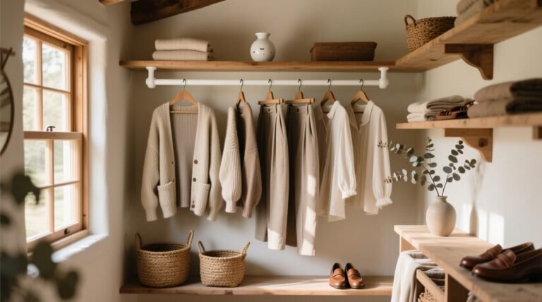 Closet organization tips for cottagecore minimalism.jpg