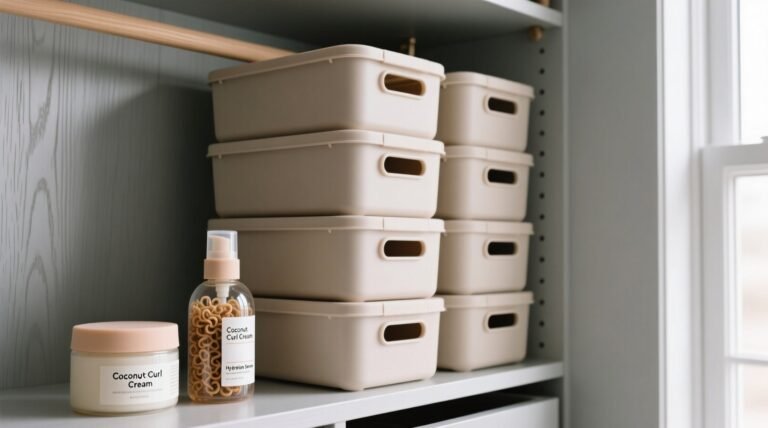 Closet organization tips for curly hair products.jpg