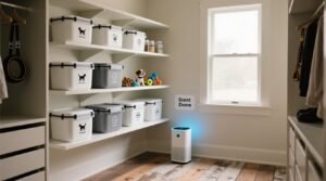 Closet organization tips for dog training gear.jpg