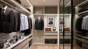 Closet organization tips for formal wear gaming gear.jpg