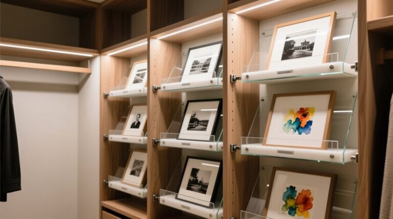 Closet organization tips for framed photos.jpg