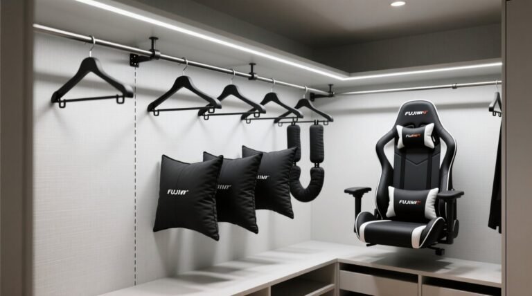 Closet organization tips for gaming chair pillows.jpg