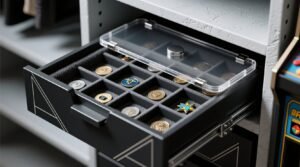 Closet organization tips for gaming coins pins.jpg