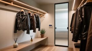 Closet organization tips for leather jackets.jpg