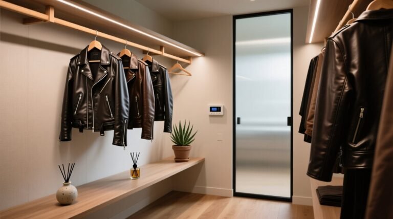 Closet organization tips for leather jackets.jpg